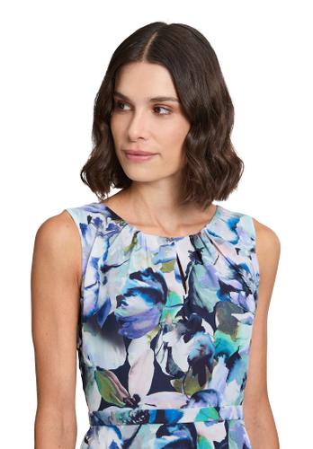 Cocktailkleid Blau 40