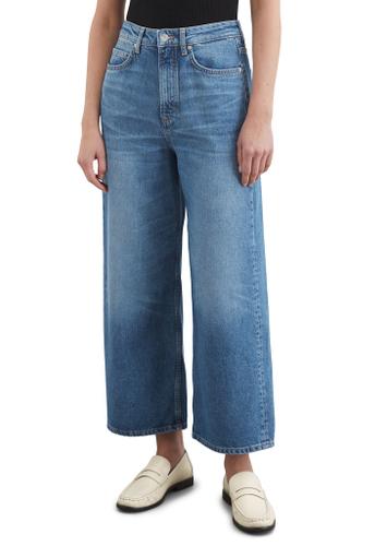 Jeans Modell TOLVA wide high waist Blau 26