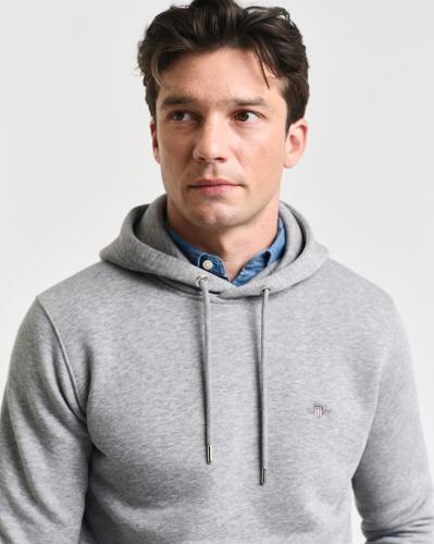 Shield Hoodie Schwarz, Grau S