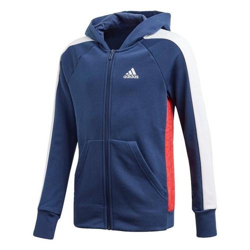 adidas Mädchen adidas Athletics Club Kapuzenjacke 128 in Blau