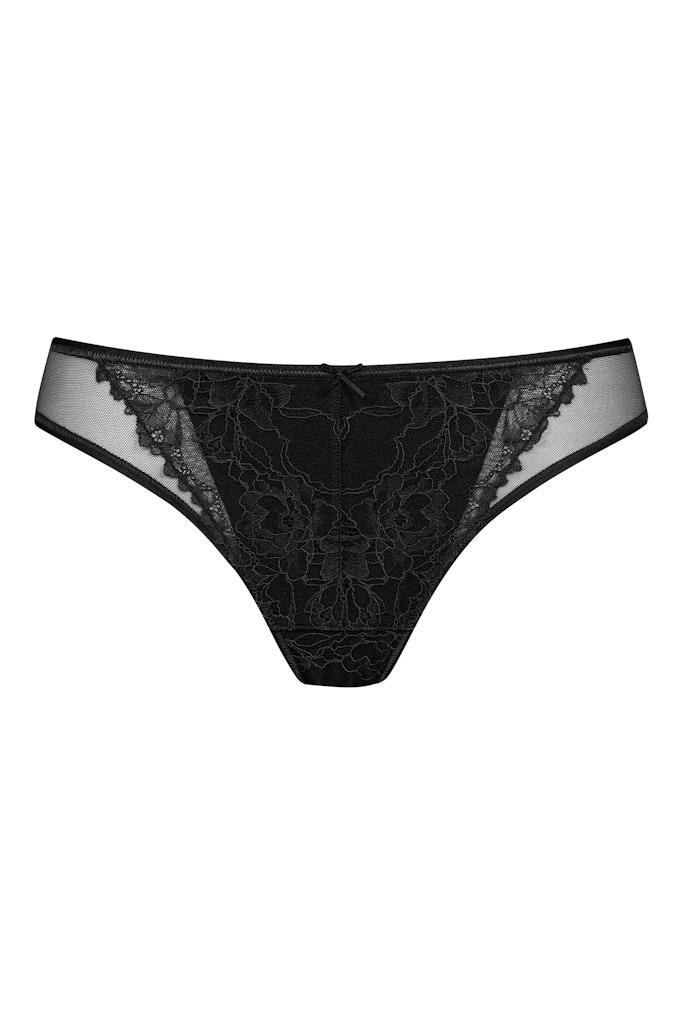 Mini-Slip Schwarz 44