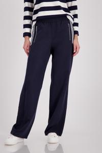 Wide-Leg-Jogger mit Streifendetails 42 - Marine