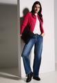Blouson mit Knopfleiste XL - Granita Red