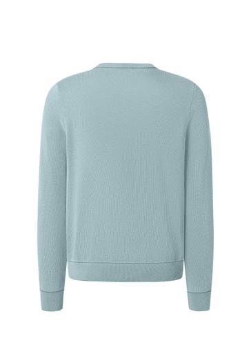 Pullover Rundhals 1/1 Arm Regular Fit - Iced Mint