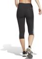 ADIDAS Damen High-Waisted 3/4-Leggings L in Schwarz