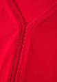 Jersey-Top mit Häkeldetails Rot 40