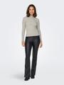 ONLEMMA LS GLITTER TOP JRS NOOS S Normal geschnitten - Pumice Stone