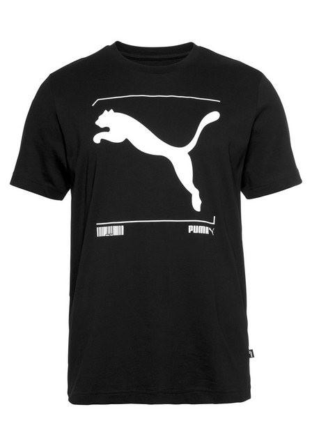 PUMA Herren Shirt Nu-tility Graphic L in Schwarz