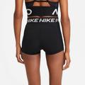 NIKE Damen NP 365 SHORT 3IN XL in Schwarz