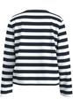 SLFESSENTIAL LS STRIPED BOXY TEE NOOS L Box Fit - Dark Sapphire