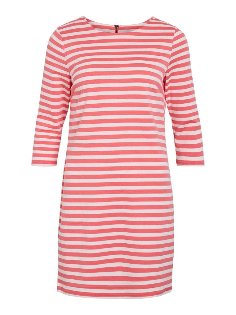 VININNY 3/4 O-NECK DRESS - NOOS Rosa M