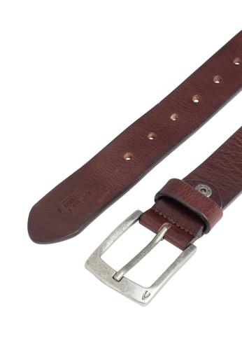 Ledergürtel Braun XXL