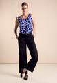 Top mit Print 38 - Violet Blue