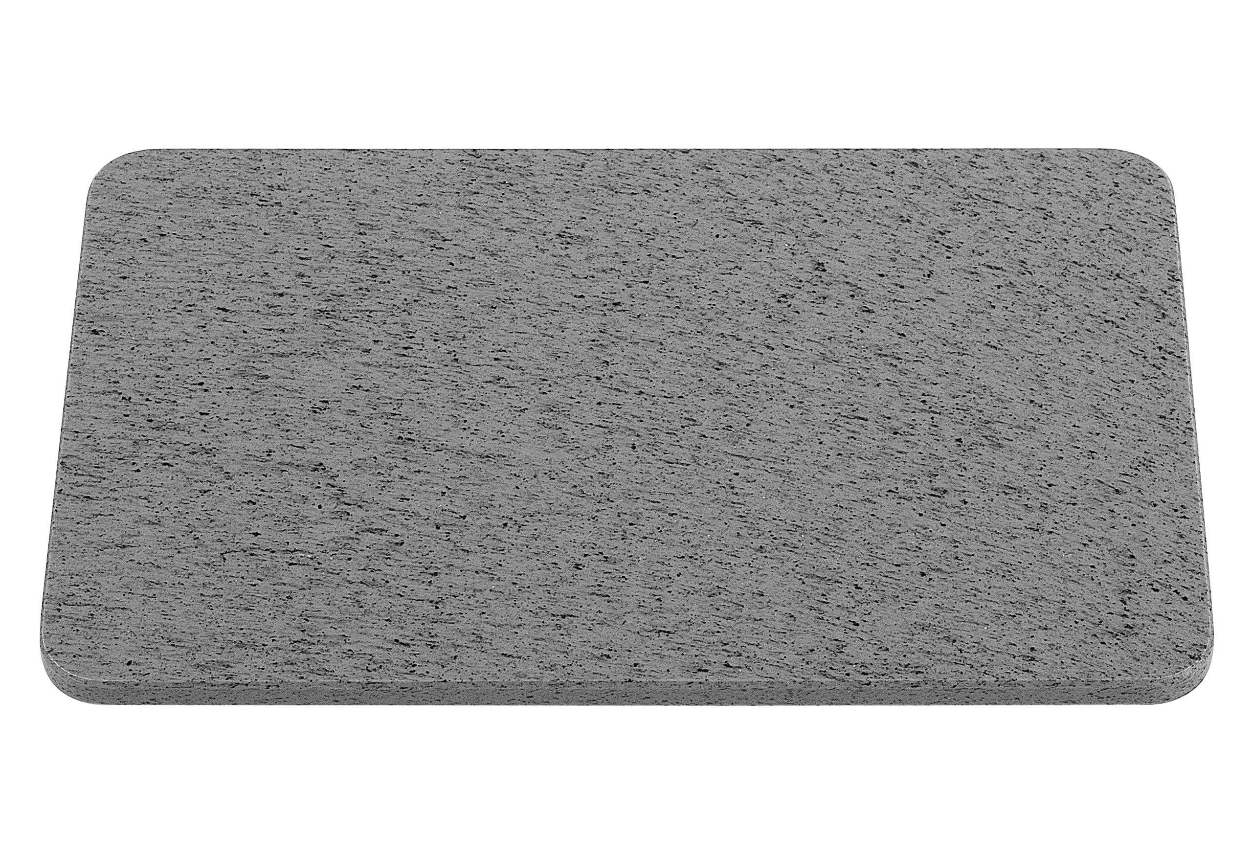 Frühstücksbrett Kunststoff 25x16cm schwarz