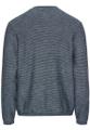Henley Langarmshirt aus einem Baumwollmix Blau 3XL
