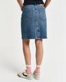 Kurzer Jeansrock 36 - Mid Blue Broken In