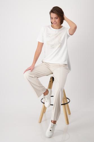T-Shirt mit Schmuckschrift 40 - Off-white