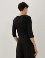 Basic-Shirt "Kain" - Schwarz / 38