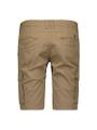 Short Cargo Garment Dyed + Stone Washed Stretch Braun 32