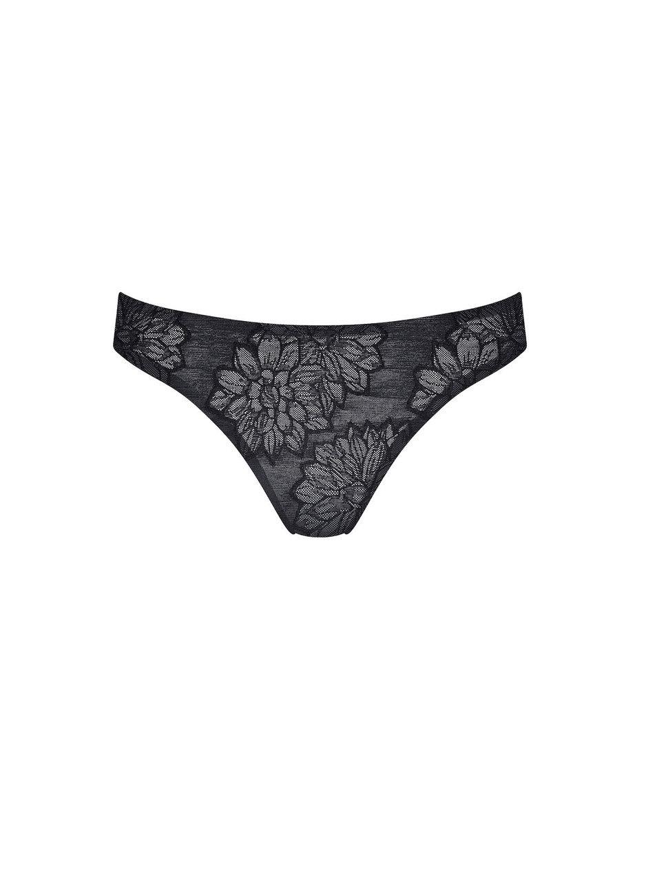 Slip mit Allover-Blumenstickerei