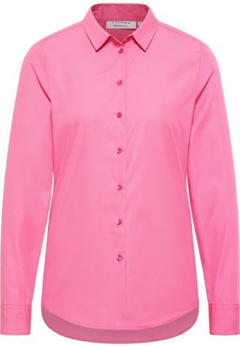 Bluse Popeline Langarm 44/Langarm REGULAR FIT - Pink