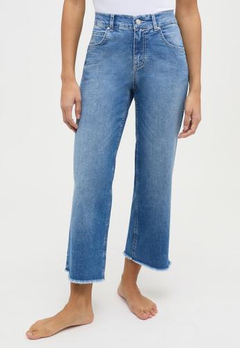 LINN FRINGE Blau 36/26