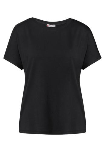 Shirt in Unifarbe 36 - Black