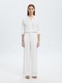 SLFVIVA-GULIA HW LONG SUN PANT NOOS 40 Normal geschnitten - Snow White