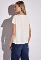 Shirt mit Spitzendetail 36 - Off White