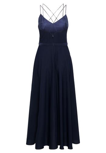 Abendkleid Blau 40