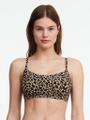 SOFTSTRETCH Bustier mit Rundhalsausschnitt Mehrfarbig XS/S