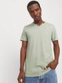 JJESPLIT NECK TEE SS NOOS L Normal geschnitten - Iceberg Green