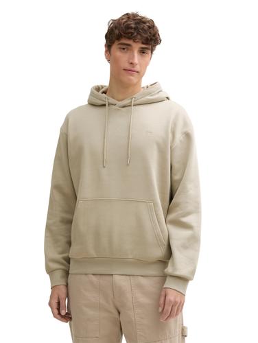 Hoodie Sweatshirt mit Logo-Print M Regular Fit - Beige Abbey Stone
