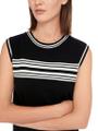 Ärmelloses Kleid "Rethink Together" Schwarz 36