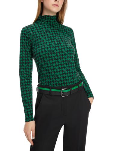T-Shirt im Chickcheck-Dessin 36 - Brilliant Green New