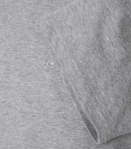 T-Shirt uni 004200 M Basic Circular Knit - Silber