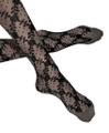 FALKE Floral Shower 20 DEN Damen Schwarz M
