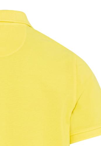 Piqué Poloshirt aus zertifiziertem Organic Cotton XL Regular Fit - Lemon Grass