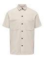 ONSNEWKODYL LIFE REG SS SHIRT NOOS L Normal geschnitten - Moonstruck