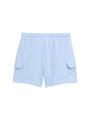 Cargo Sweat-Shorts 164 Regular Fit - Soft Blue