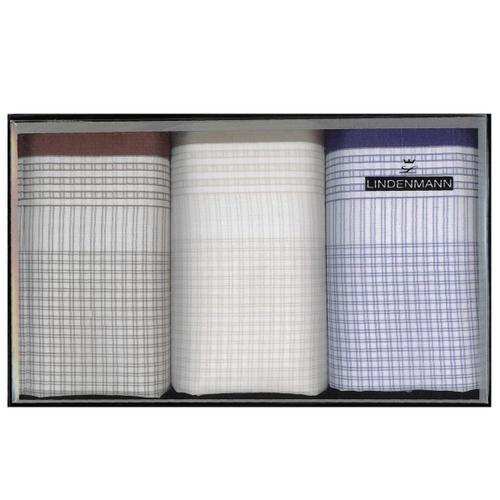 Taschentücher LINDENMANN one size - Braun-beige-blau
