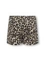 KOGCLARA LABEL SHORTS WVN 140 Locker geschnitten - Black