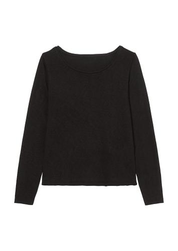 Longsleeve regular Blau XS