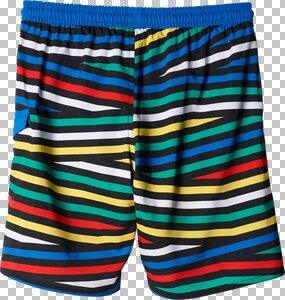ADIDAS Kinder Badeshorts Allover Graphic Water Shorts 176 in Braun