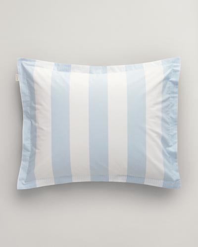 Perkal-Kopfkissenbezug mit Streifen 40X80 - Rich Blue