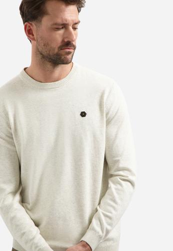 Pullover Crewneck 2 Coloured Melange L Regular Fit - Kit Melange
