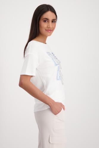 T-Shirt mit Schrift 36 - Off-white