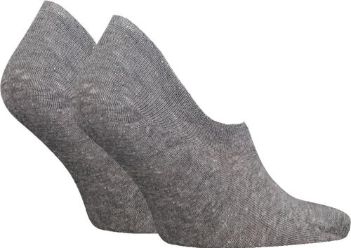 PUMA Herren Socken UNISEX FOOTIE 2P HIGH CUT 43-46 in Grau