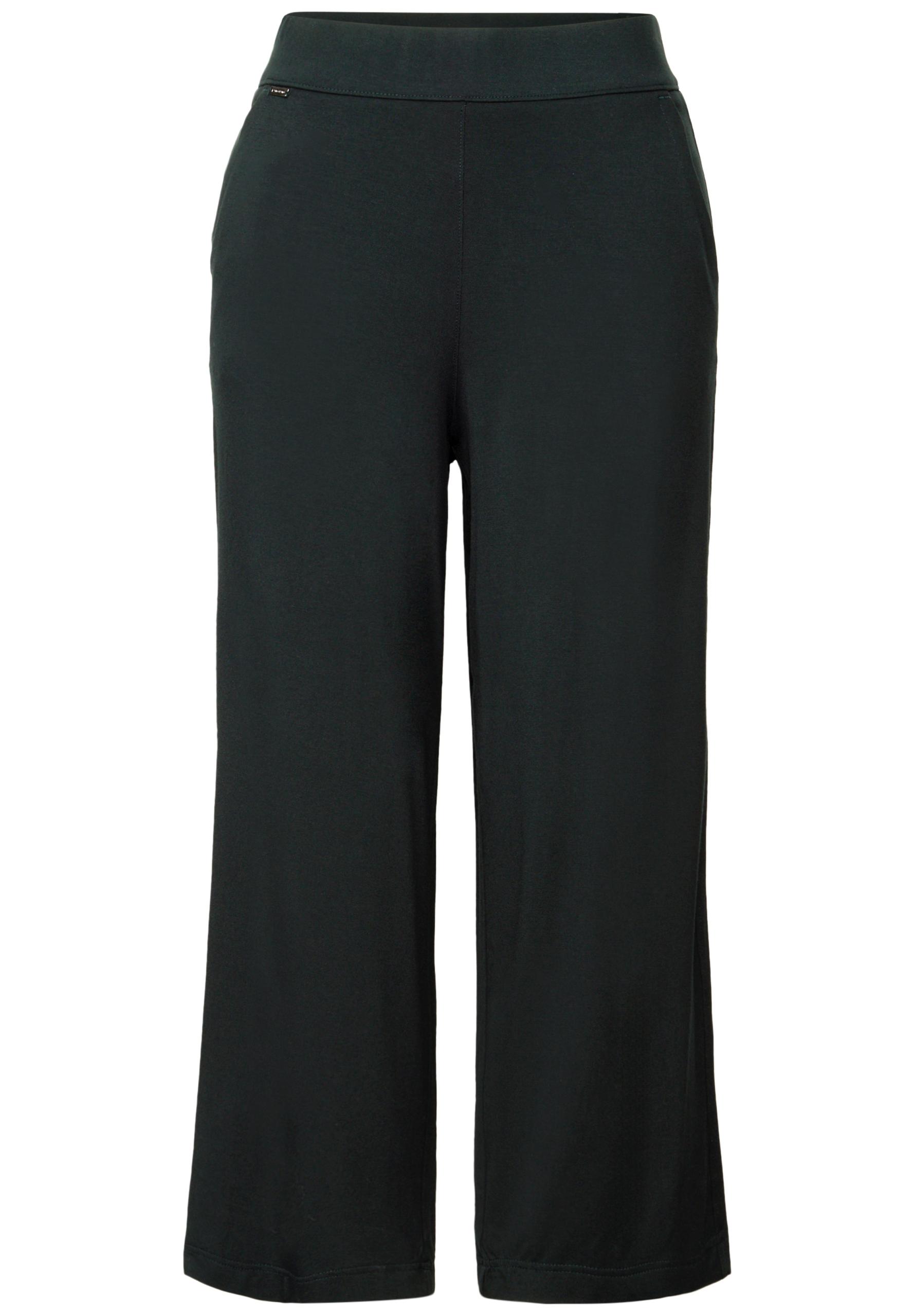 Wide Leg Jersey-Hose 36/7/8 Hosen - Pine Grove Green