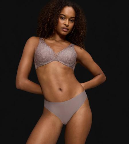 Body Make-Up Illusion Lace Highleg Tai Grau 44